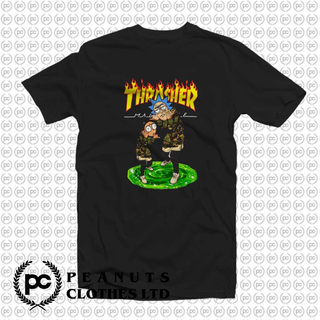 Thrasher cartoon cheap shirt