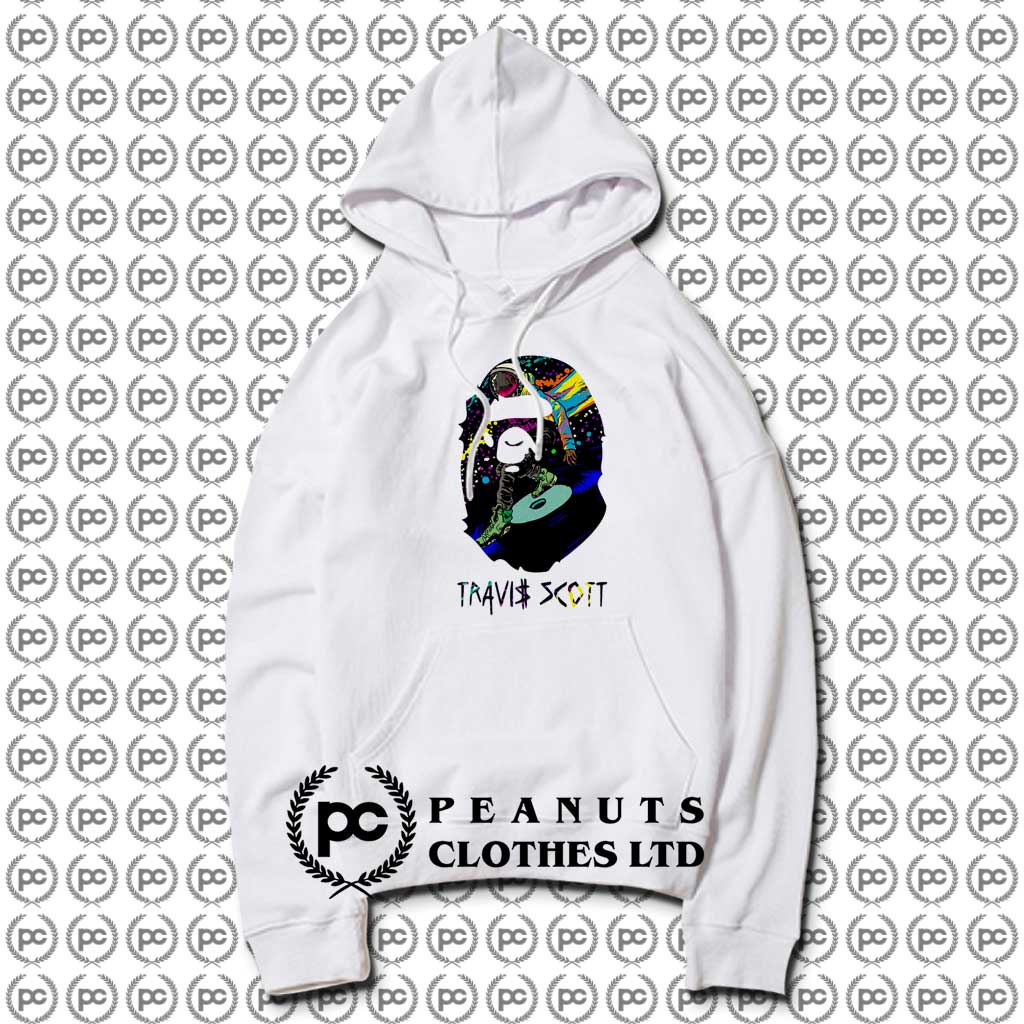 Travis scott bape outlet hoodie