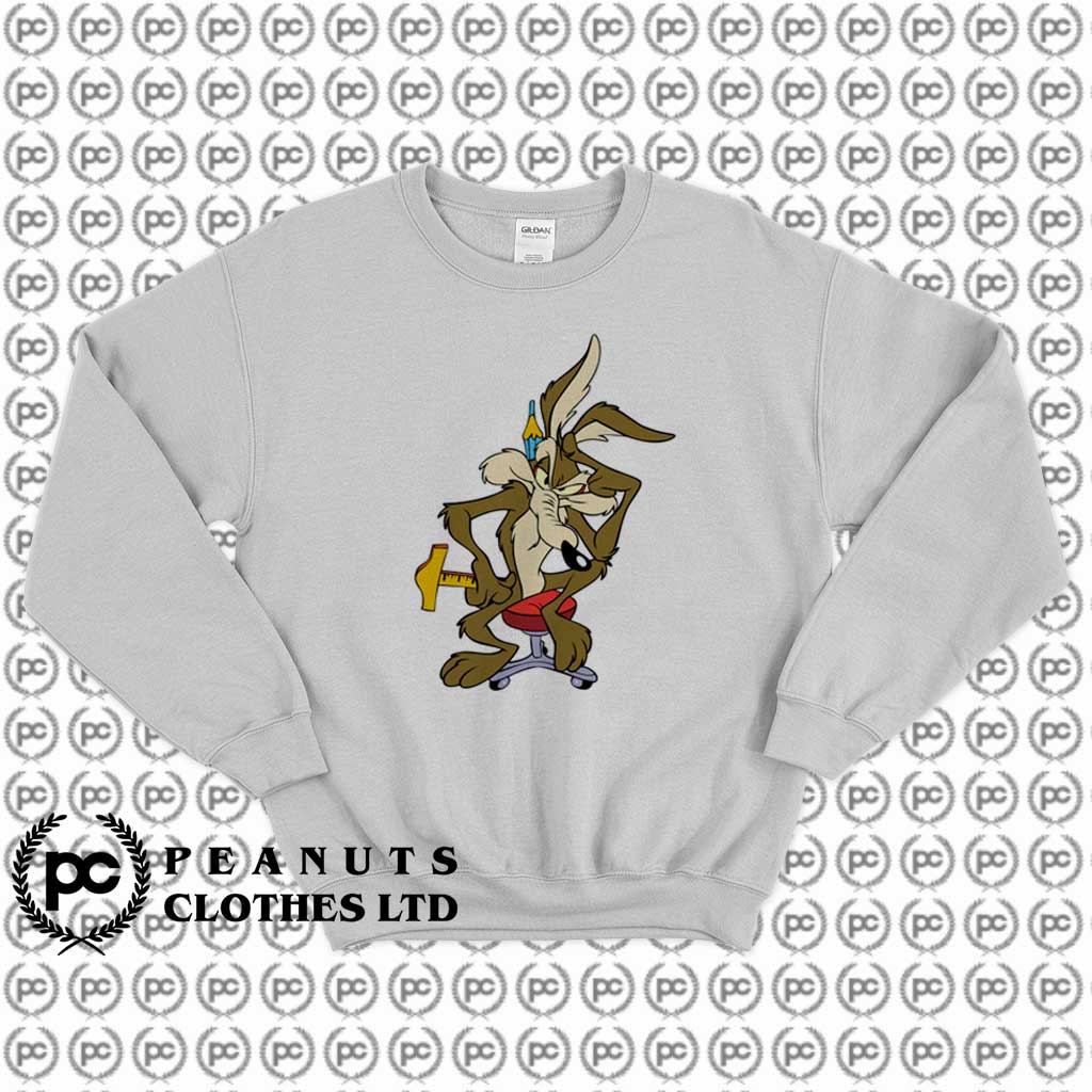 Wile e coyote on sale hoodie