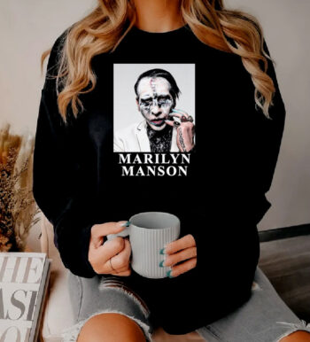 Marilyn Manson Heaven Upside Down Era Sweatshirt