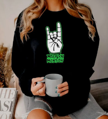 Marilyn Manson We Hate Love We Love Hate Sweatshirt